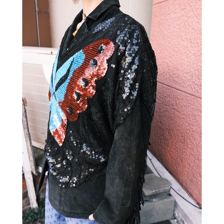 vintage / butterfly tops