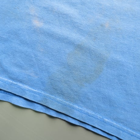 Hanes / print tee / blue