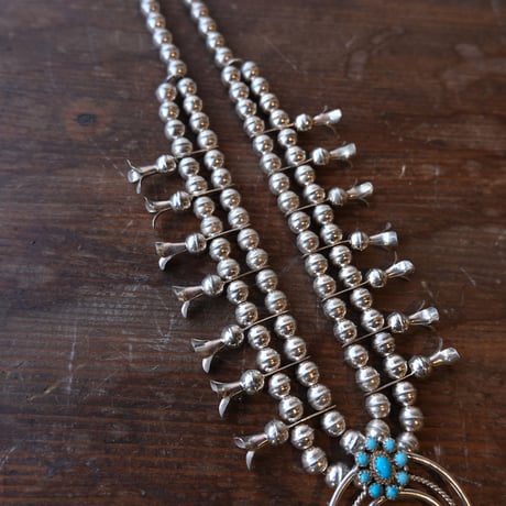 LeonKurley/squash blossom naja necklace/navajo