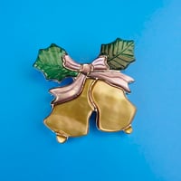 Indian jewelry / “bells” brooch & necklace top
