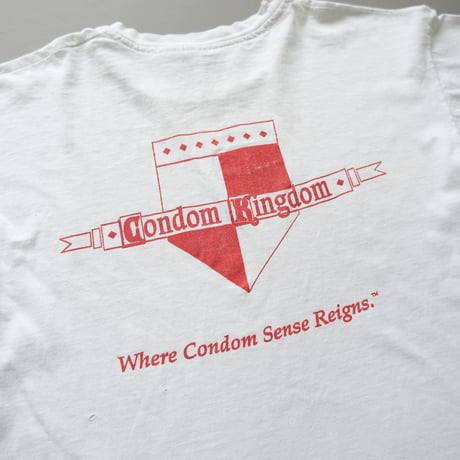 Hanes / olp print tee / white