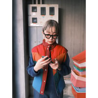 〜70s made in HongKong / rainbow down vest