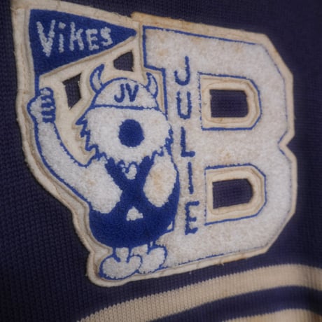 vintage lettered knit