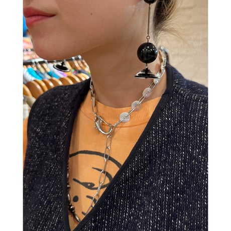 eski. original shell chain "plain" necklace