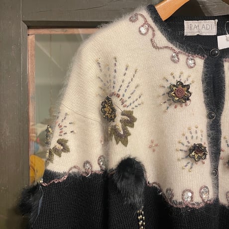 design knit cardigan