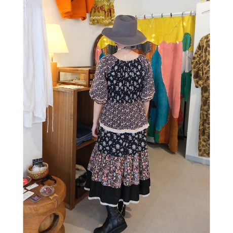 70s "Young Edwardian by Arpeja" dress
