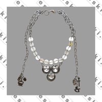 eski. original "shell × chain" necklace