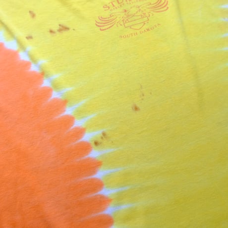 Harley-Davidson T-shirt / orange × yellow