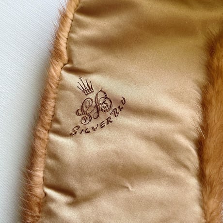 mink fur tippet