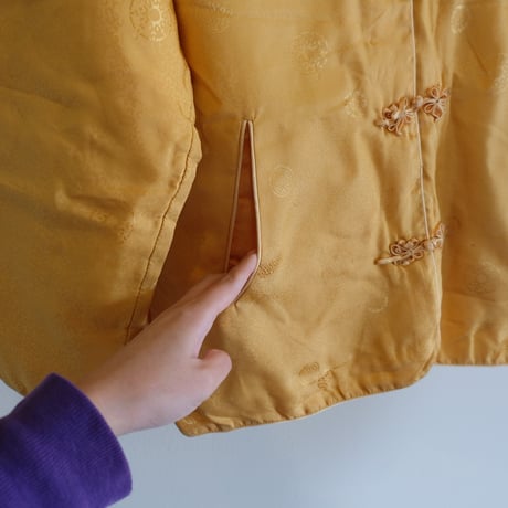 china jacket / yellow