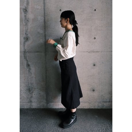 wool marine skirt