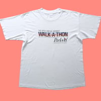old print tee / white