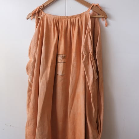 eski.  original dress / overdye "orange"
