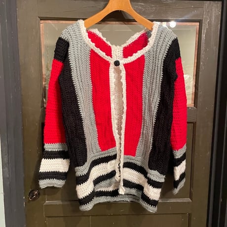 hand knit cardigan