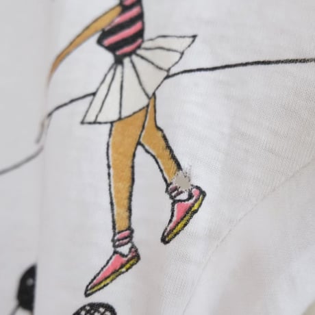 80s vintage tee "tennis"