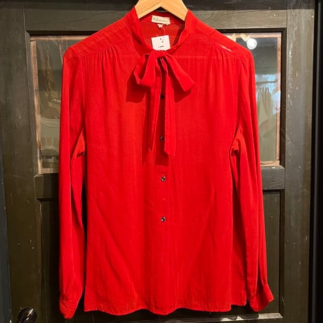 bow-tie blouse