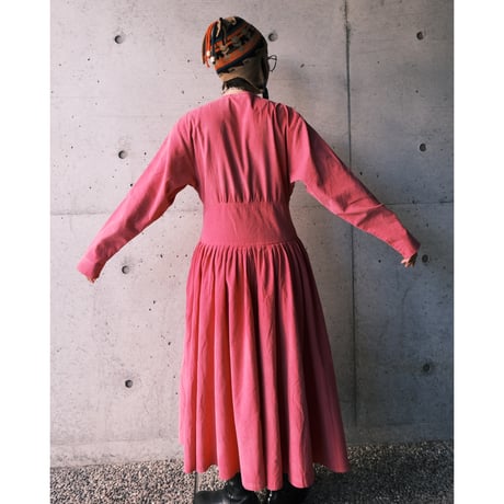 corduroy flare dress
