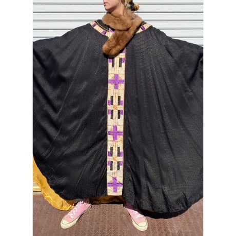 vintage / special poncho dress