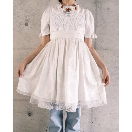 white dress