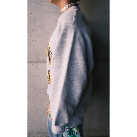 LEE print sweat / made in USA