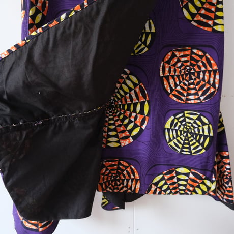 batik wrap skirt