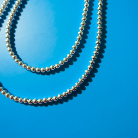 navajo perl necklace / 5mm