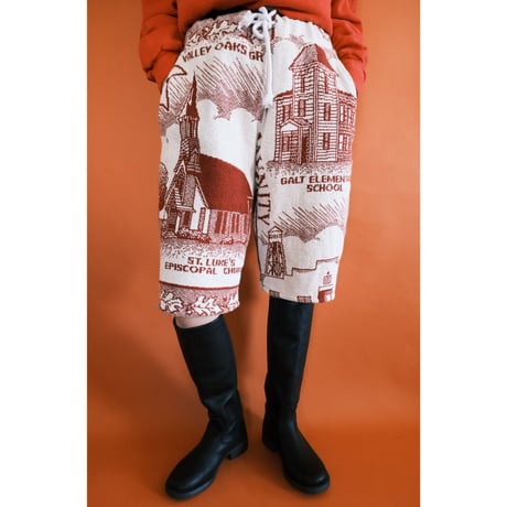 rug remake short pants "house"