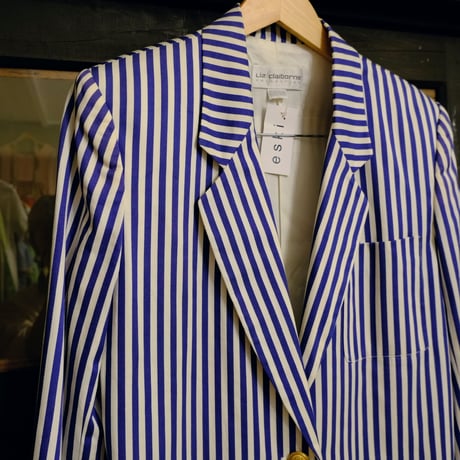 Liz Claiborne / stripe jacket