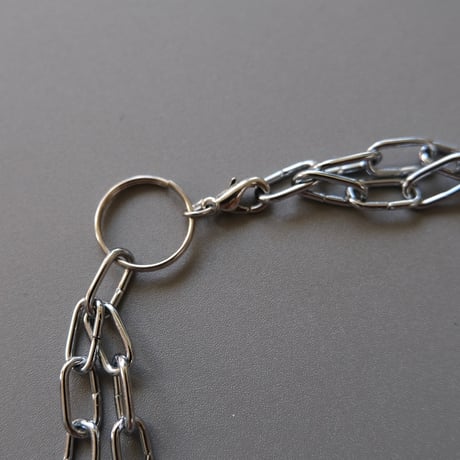 eski. original shell chain necklace "△○"