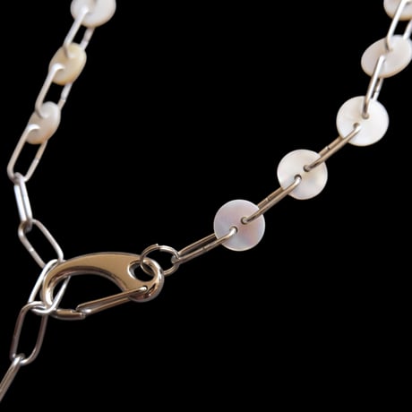 eski. original shell chain "plain" necklace
