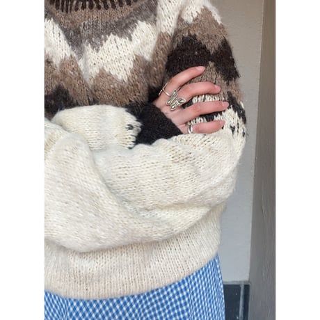unknown / nordic hand knit
