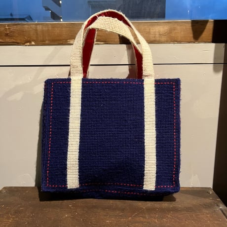 hand stitch tote bag