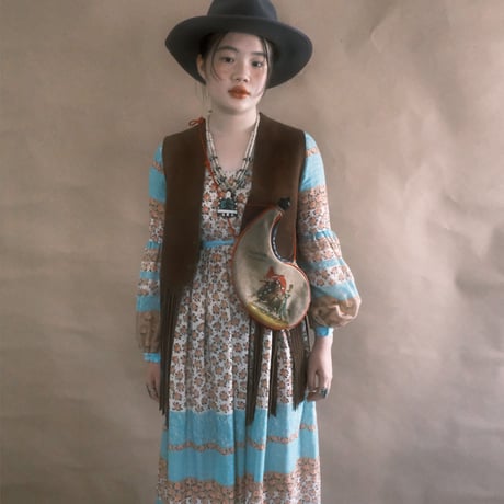 long fringe leather vest
