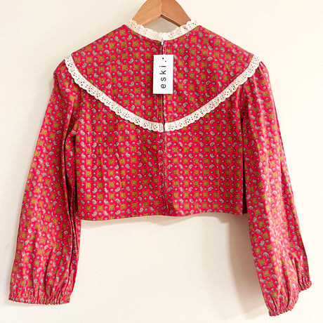 eski. original remke / short length blouse