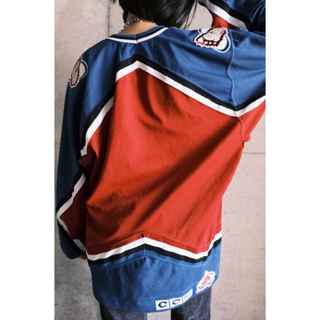 “CCM” air-knit game shirt