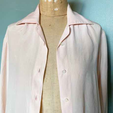 vintage / German made silk blouse