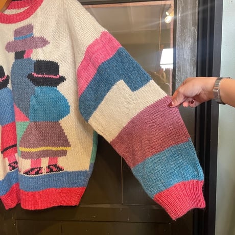 "mom & girl" knit