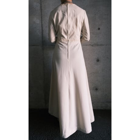 〜70s ivory dress