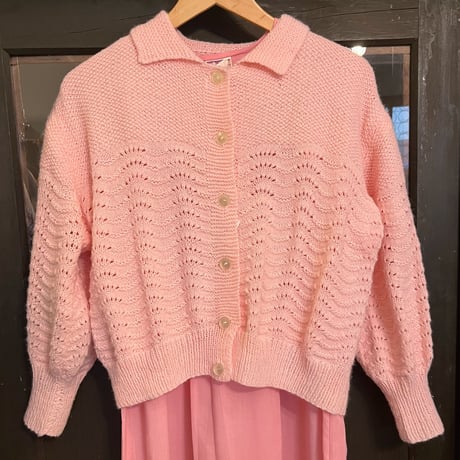 hand knit cardigan