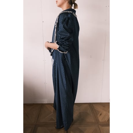 pin dot gown