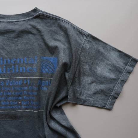over dye back lettered tee shirts