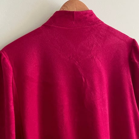 velours dress with lace