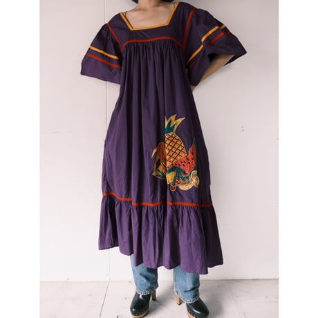 fruit dress / made in India
