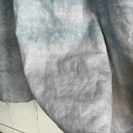 eski.  original dress / overdye × hand paint "gradation"