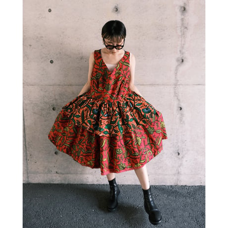 batik dress / pink