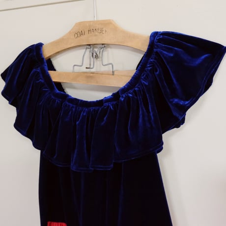 velours × gradation dress