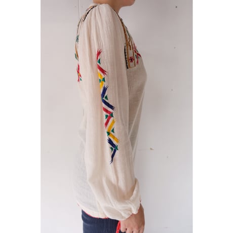 India cotton / embroidery blouse