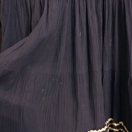 〜60s vintage dress / navy