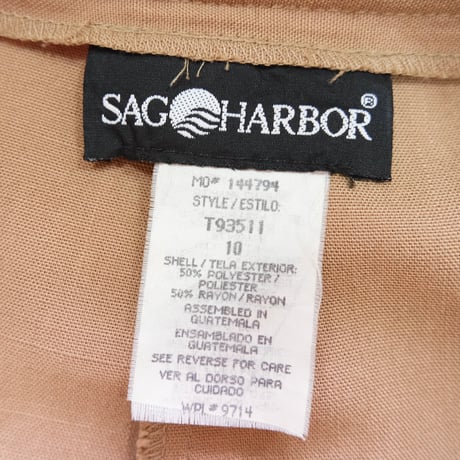 2 tuck pants / beige