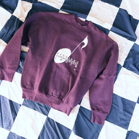FRUITS OF THE LOOM / "♪" sweat / made in Canada